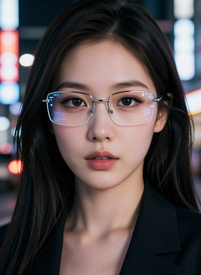 미래형 안경